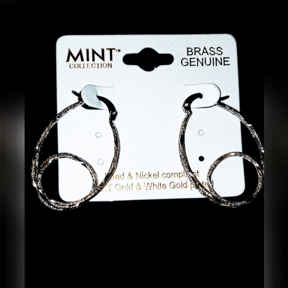 Brass Genuine Earrings
